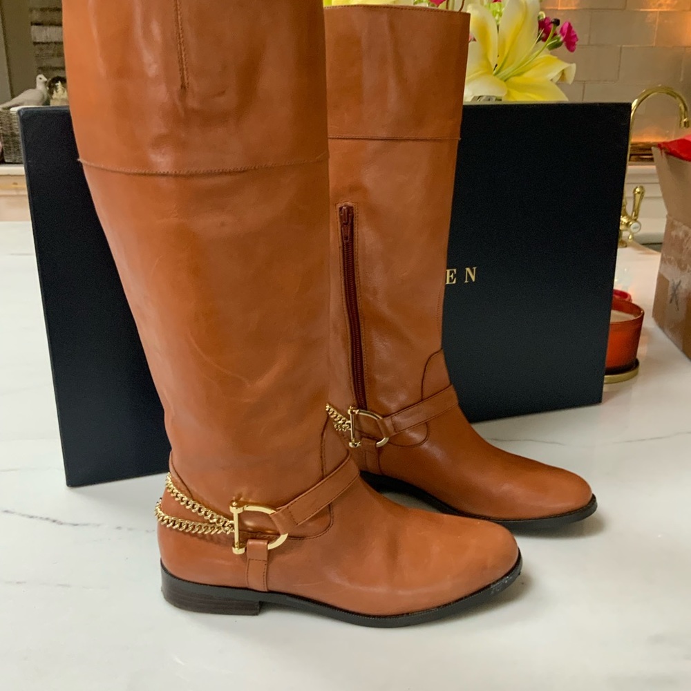 Ralph Lauren leather  nwot riding boots - Picture 9 of 11